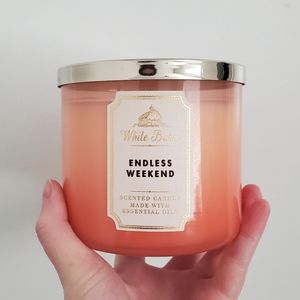 COPY - White Barn "Endless Weekend" Unused Scented Candle
